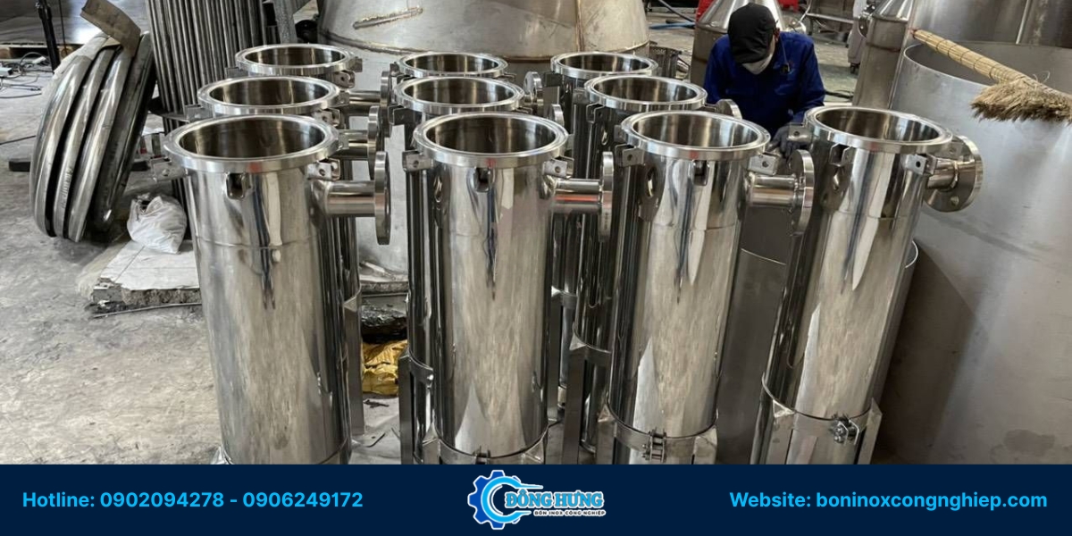Công nghệ và thiết bị gia công bồn inox