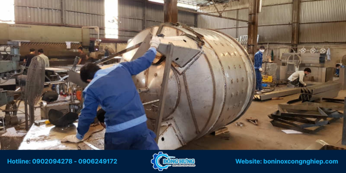 Dịch vụ và bảo trì bồn inox công nghiệp