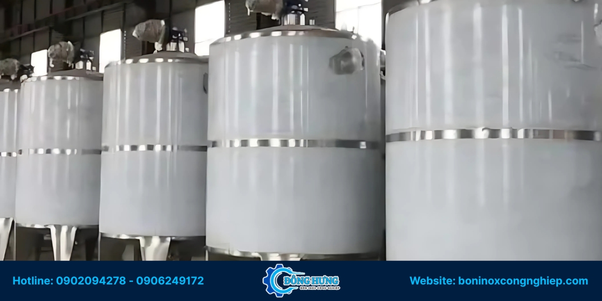 Ưu điểm của bồn inox công nghiệp