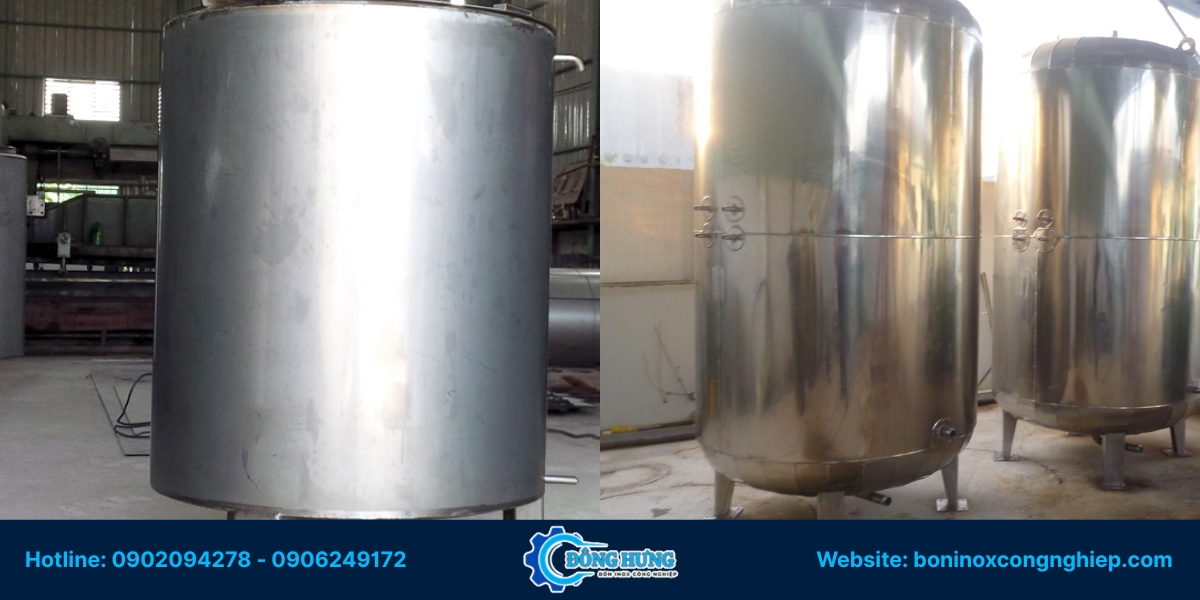 Yếu tố ảnh hưởng đến giá bồn chứa inox công nghiệp tại Bình Dương