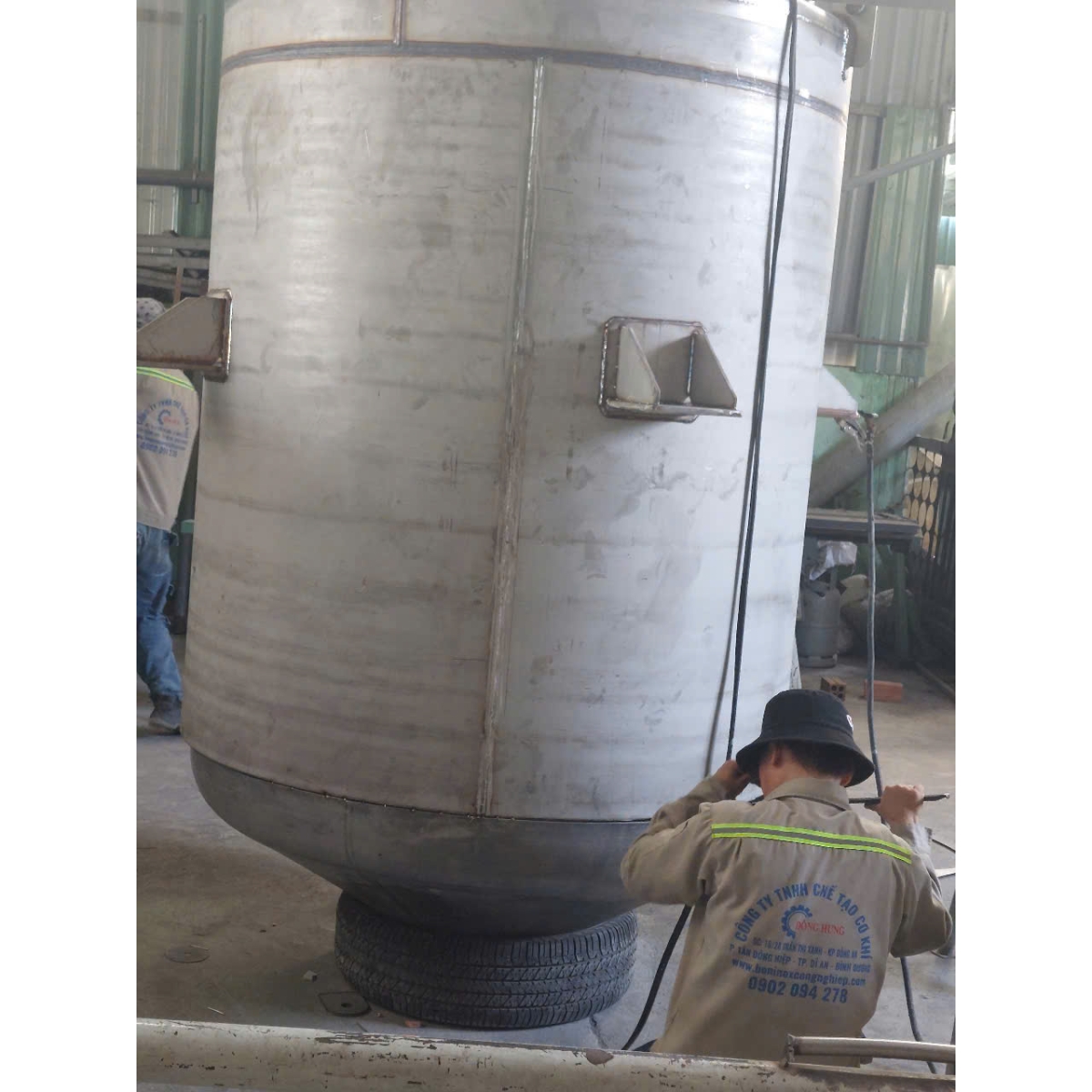 LẮP ĐẶT BỒN INOX BÌNH DƯƠNG 