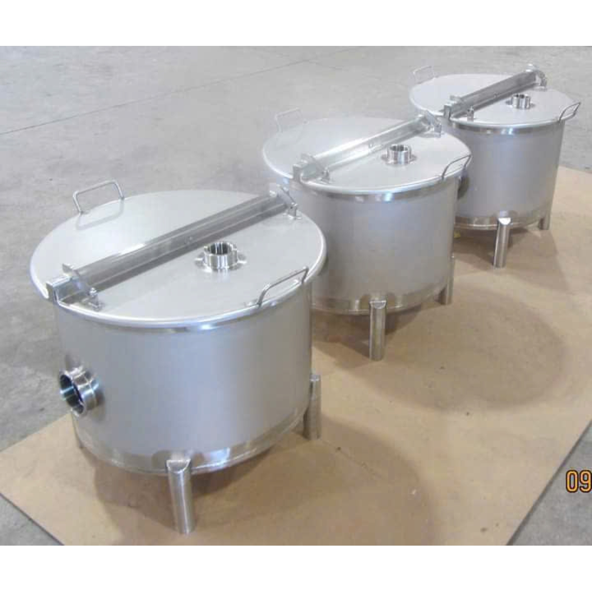 LẮP ĐẶT BỒN INOX THỰC PHẨM KCN VISIP