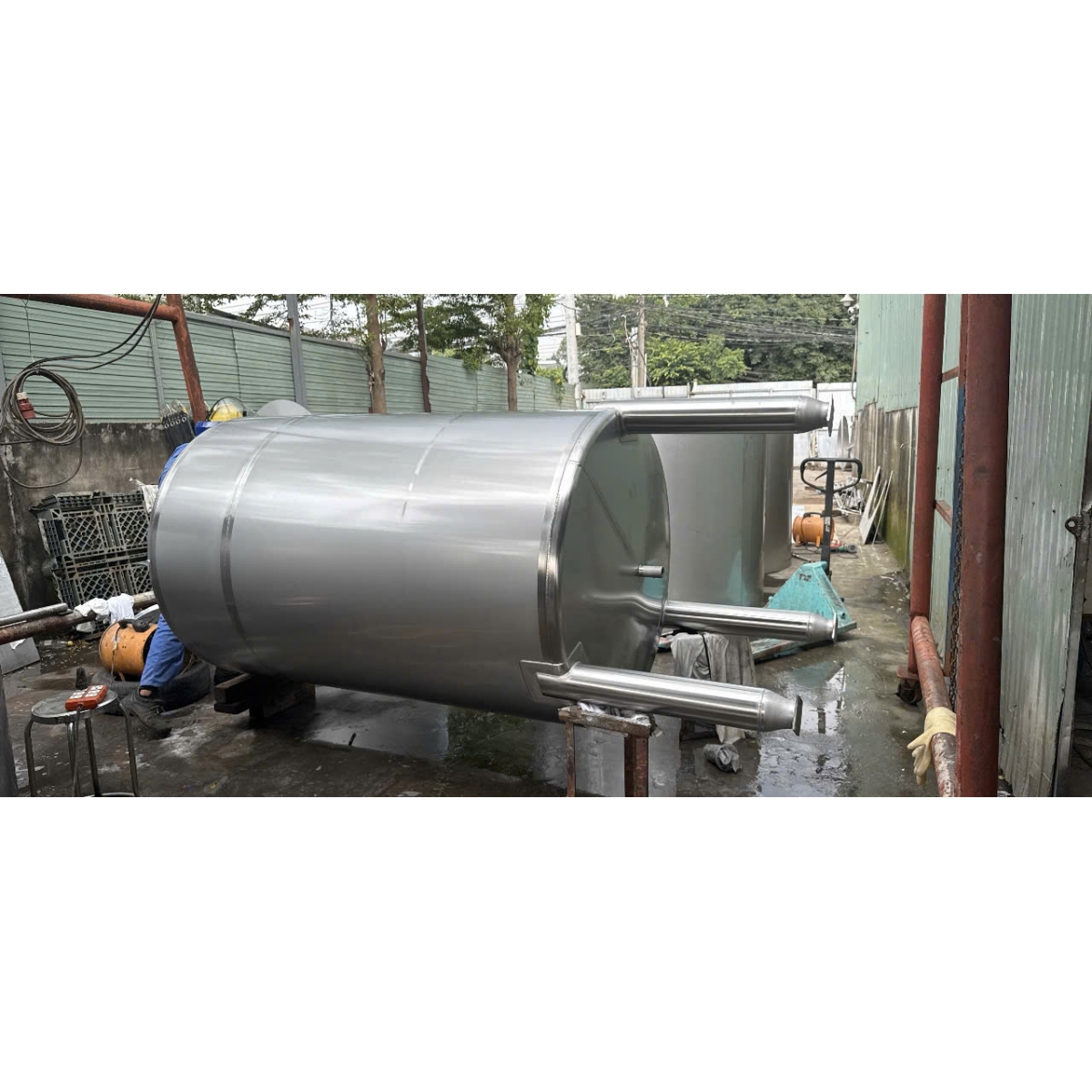 BỒN KHUẤY NHÀ MÁY SỐT GÀ BÌNH PHƯỚC