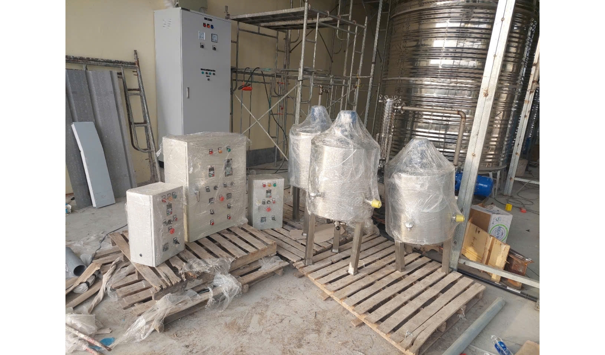 LẮP ĐẶT BỒN INOX THỰC PHẨM KCN VISIP