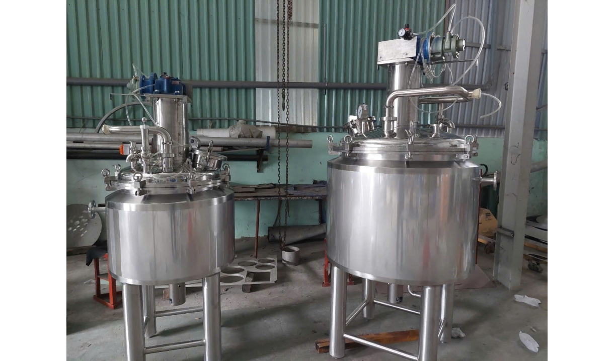 LẮP ĐẶT BỒN INOX THỰC PHẨM KCN VISIP