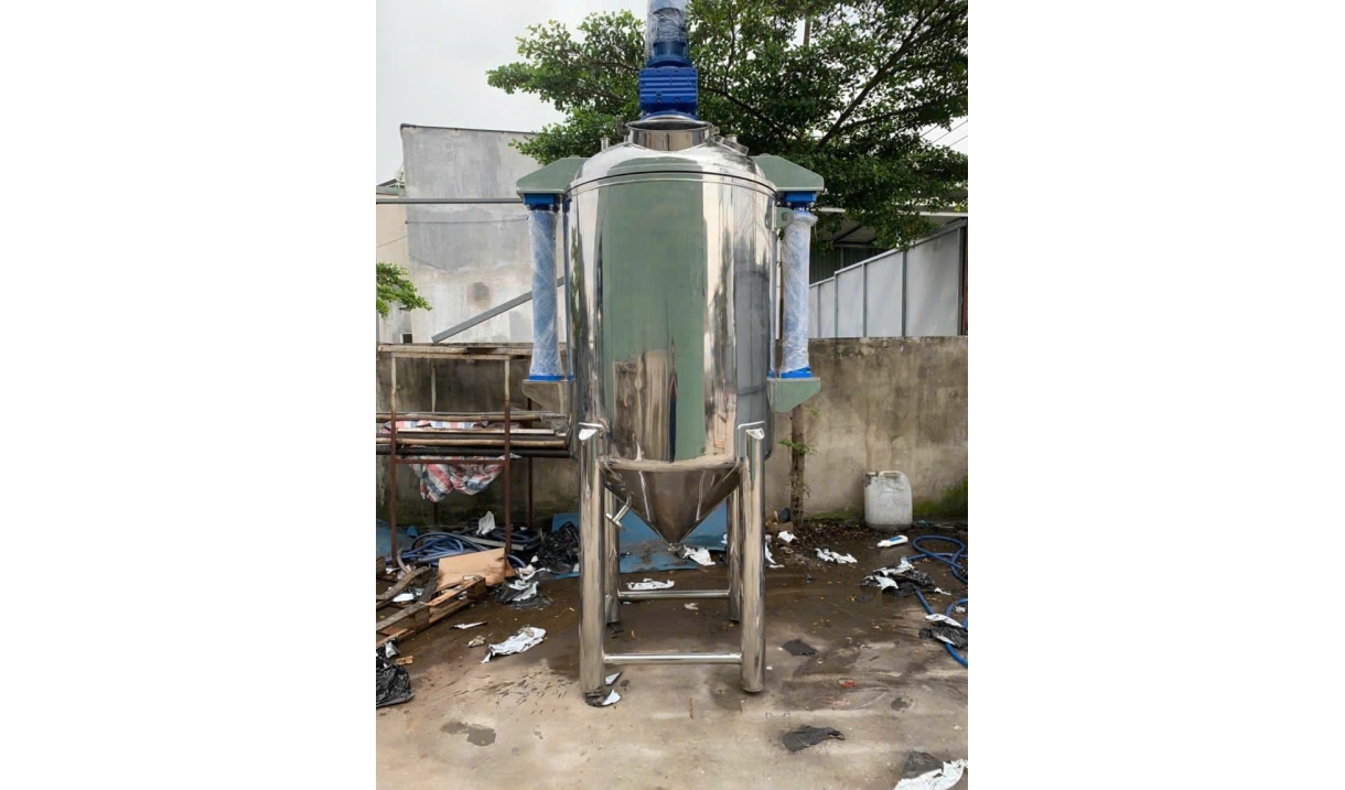 LẮP ĐẶT BỒN INOX THỰC PHẨM KCN VISIP