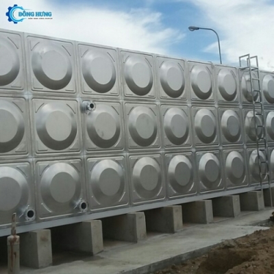 Gia công bồn inox chứa nước tại Lâm Đồng