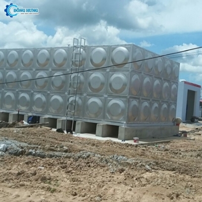 Gia công bồn inox chứa nước tại Tây Ninh