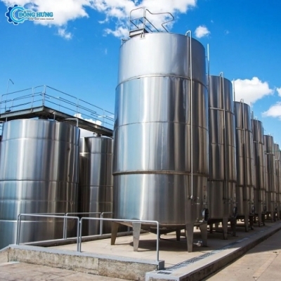 Gia công bồn inox công nghiệp tại Bà Rịa - Vũng Tàu