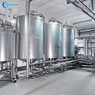 Gia công bồn inox công nghiệp tại Đồng Nai