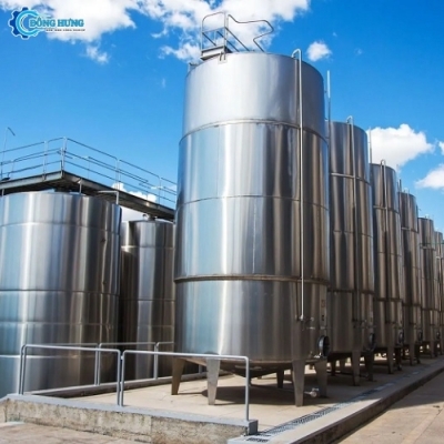 Gia công bồn inox thực phẩm tại Bình Thuận