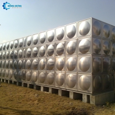 Lắp đặt bồn inox chứa nước tại Bình Dương