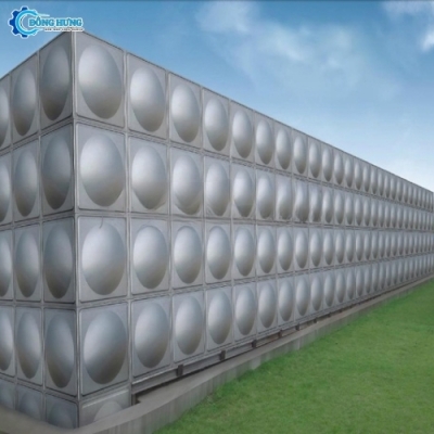 Lắp đặt bồn inox chứa nước tại Lâm Đồng