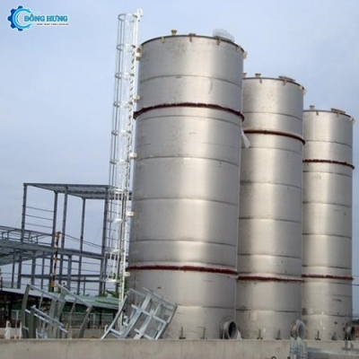 Lắp đặt bồn inox công nghiệp tại Bình Phước