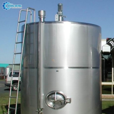 Quy trình bảo quản sữa tươi bằng bể làm lạnh inox