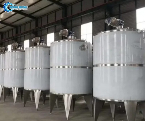 Gia công bồn Inox công nghiệp