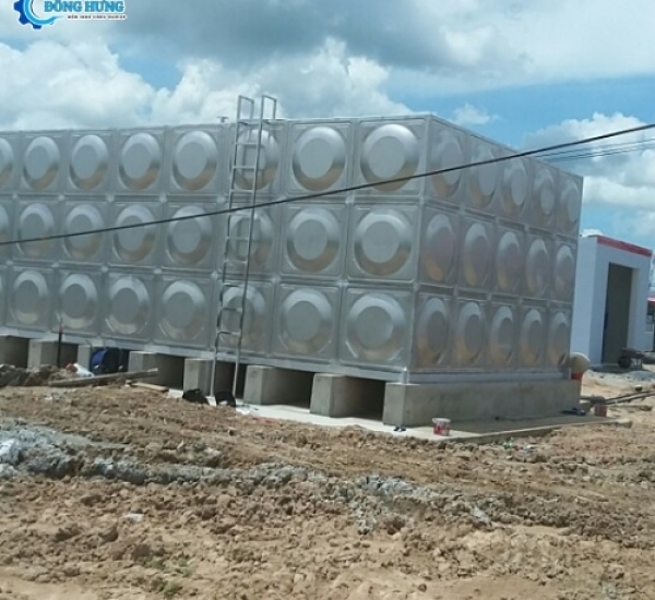 Gia công bồn inox chứa nước tại Tây Ninh