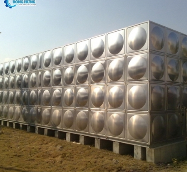 Lắp đặt bồn inox chứa nước tại Bình Dương