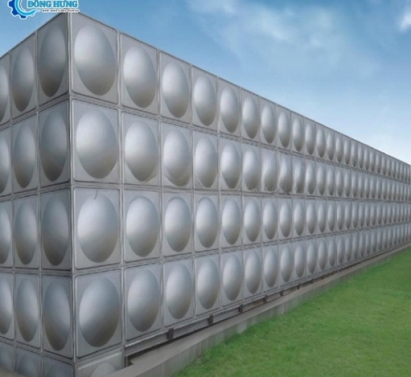 Lắp đặt bồn inox chứa nước tại Lâm Đồng