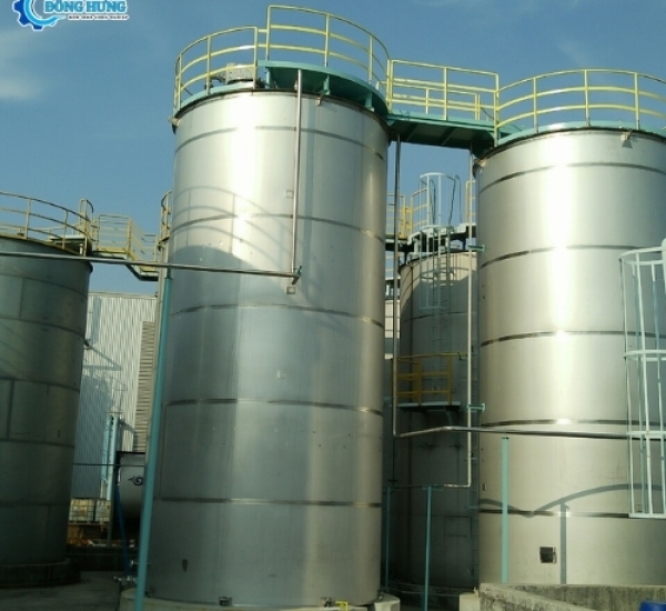 Lắp đặt bồn inox công nghiệp tại Đồng Nai