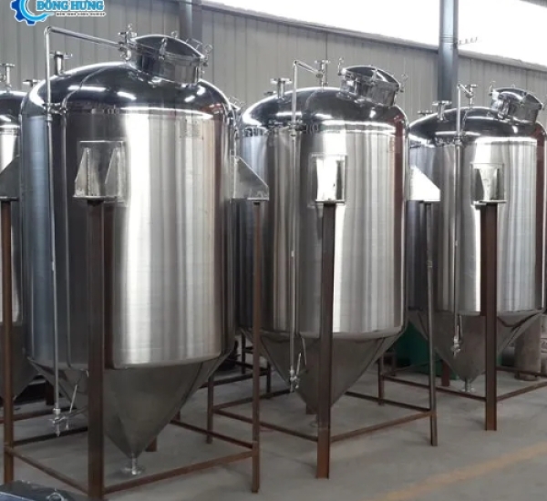 Lắp đặt bồn inox thực phẩm tại Bình Dương