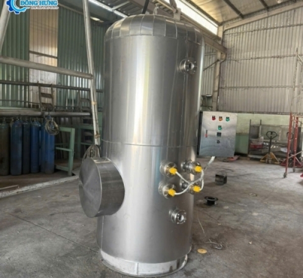 Lắp đặt bồn inox thực phẩm tại Lâm Đồng