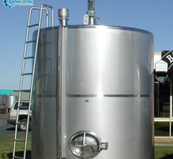 Quy trình bảo quản sữa tươi bằng bể làm lạnh inox