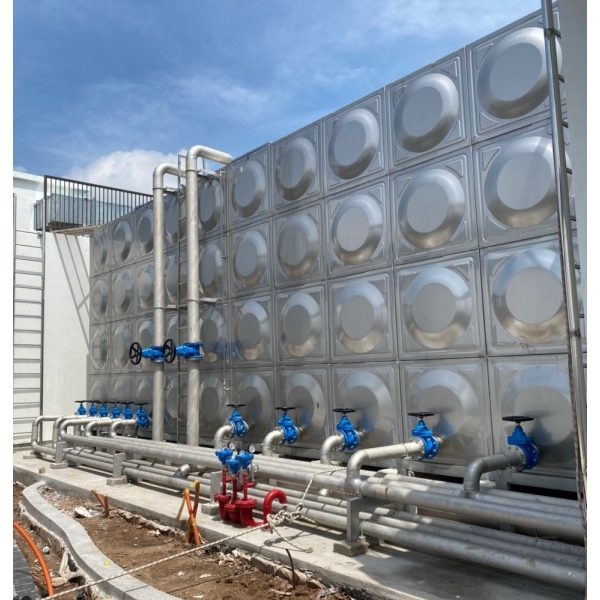 Bể nước inox lắp ghép