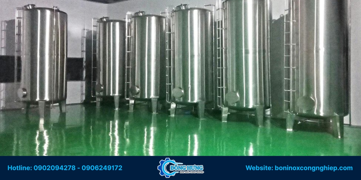 Báo giá lắp đặt bồn inox thực phẩm tại Bình Phước của Đông Hưng