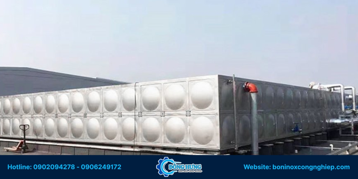 Các loại bồn inox chứa nước trên thị trường