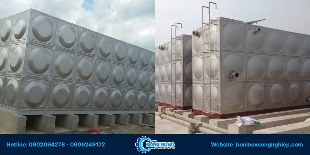 Ứng dụng của bồn inox chứa nước
