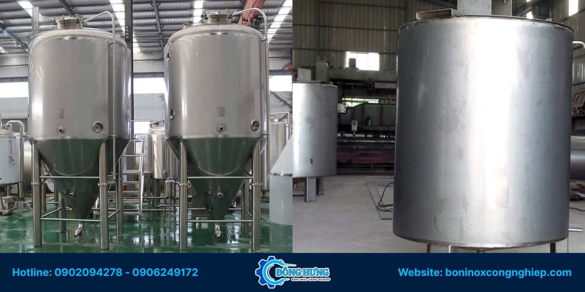Ưu điểm của bồn inox công nghiệp