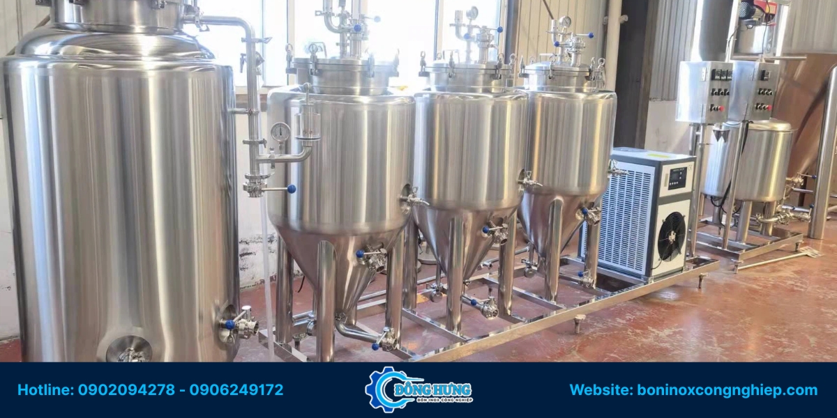 Các loại bồn inox thực phẩm Lâm Đồng