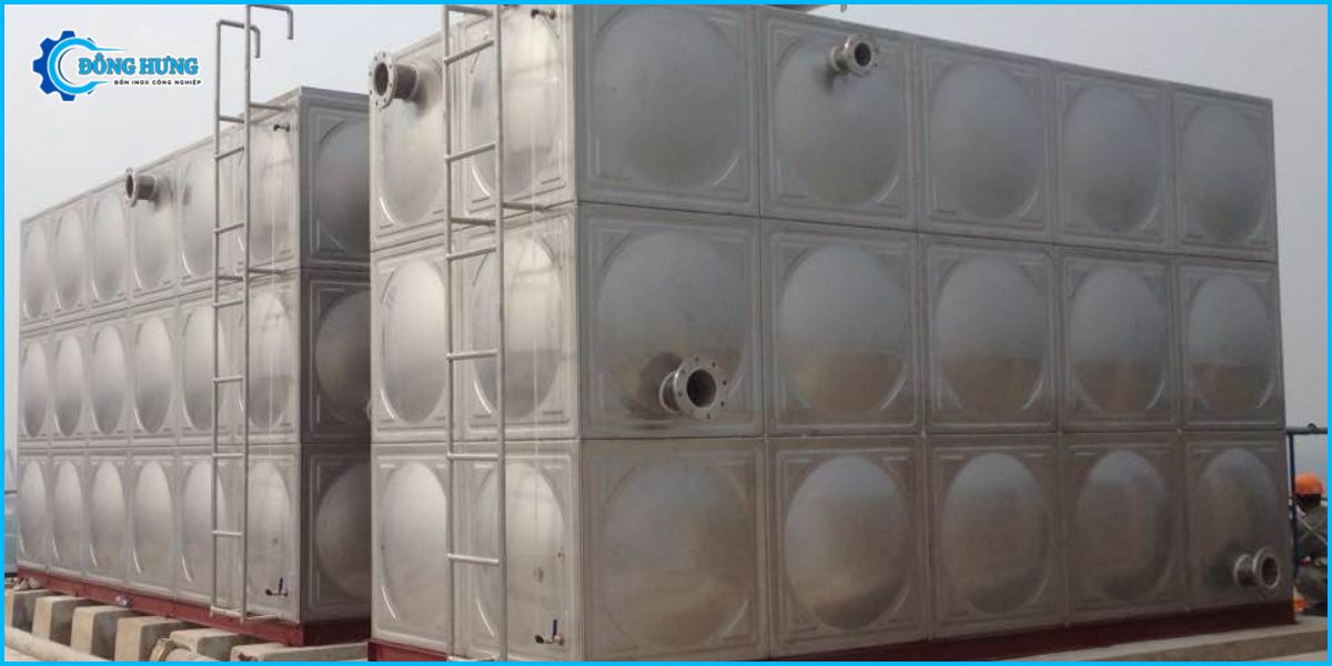 So sánh bồn inox lắp ghép với các loại bồn khác
