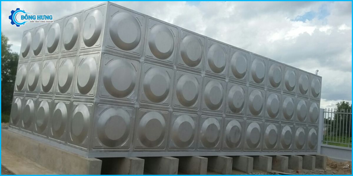 Ứng dụng thực tiễn của bồn inox lắp ghép