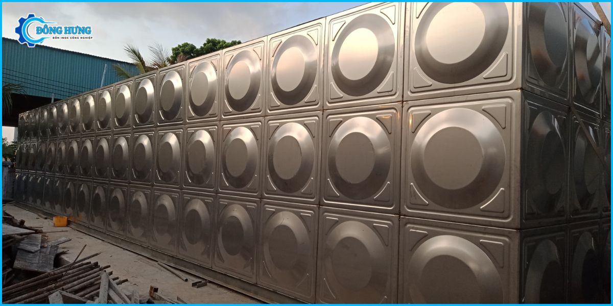 Ứng dụng thực tiễn của bồn inox lắp ghép