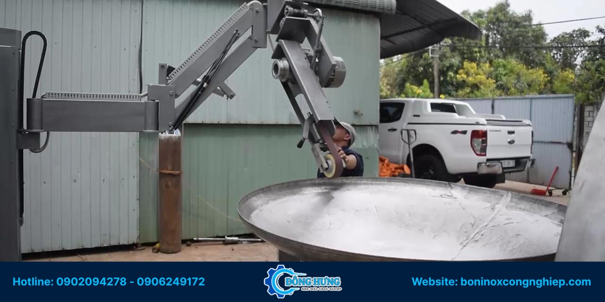 Báo giá dịch vụ đánh bóng bồn inox tại Đông Hưng