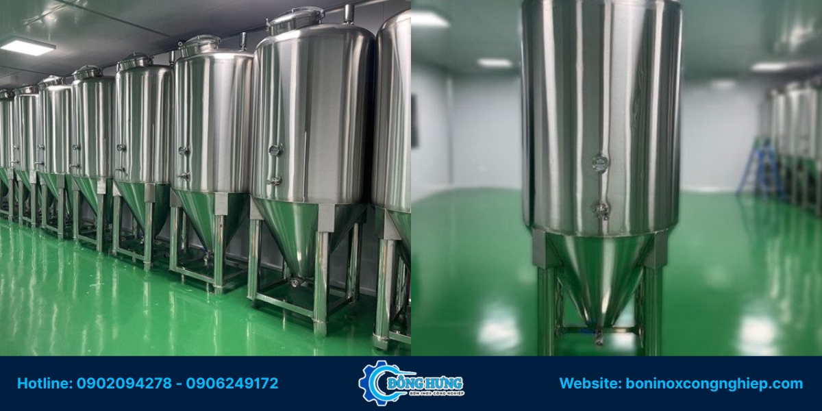 Dịch vụ lắp đặt bồn inox thực phẩm tại Bình Phước với Đông Hưng