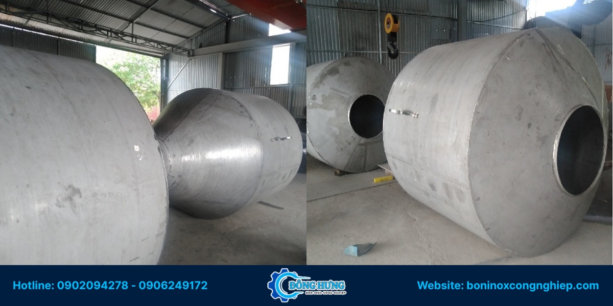Ứng dụng của bồn inox công nghiệp trong các ngành tại Bà Rịa - Vũng Tàu