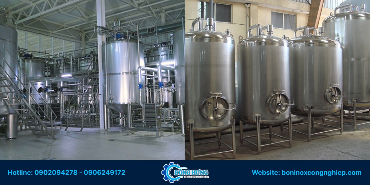 Các tiêu chí đánh giá chất lượng bồn inox công nghiệp tại Bà Rịa - Vũng Tàu