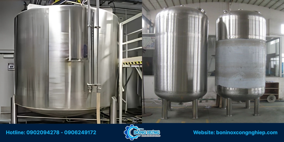 Bảo trì và vệ sinh bồn inox công nghiệp đúng cách tại Bình Thuận