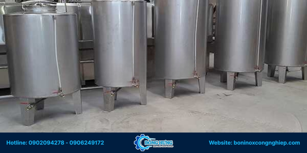Quy trình gia công bồn inox công nghiệp chuyên nghiệp tại Đồng Nai với Đông Hưng