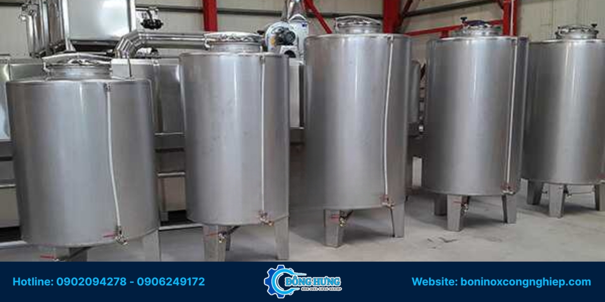 Ưu điểm khi lựa chọn Đông Hưng gia công bồn inox công nghiệp tại Tây Ninh