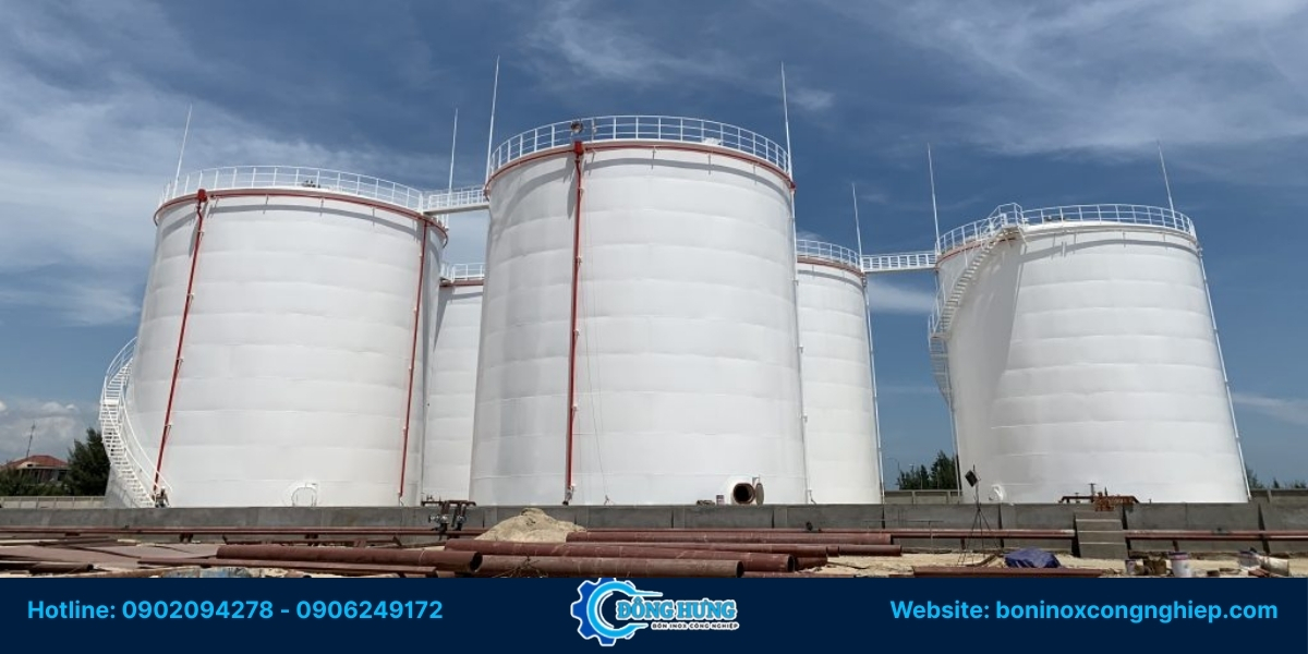 Những yếu tố cần lưu ý khi lắp đặt bồn chứa hóa chất