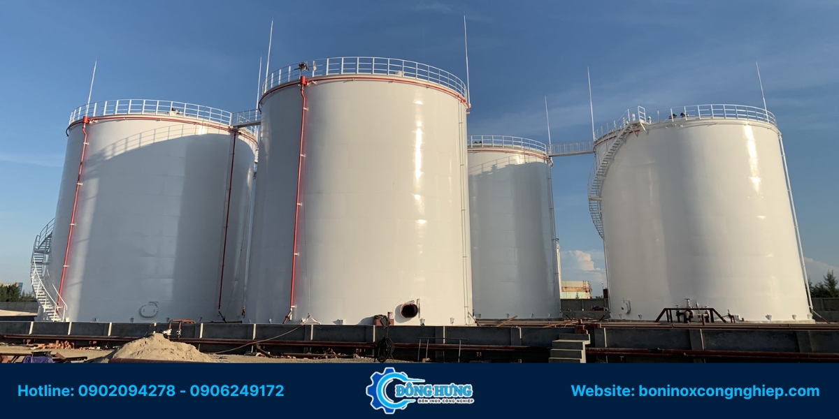 Báo giá lắp đặt bồn chứa hóa chất tại Bình Phước của Đông Hưng