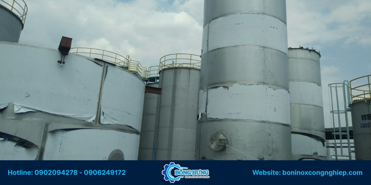 Báo giá lắp đặt bồn chứa hóa chất tại Tây Ninh - Đông Hưng