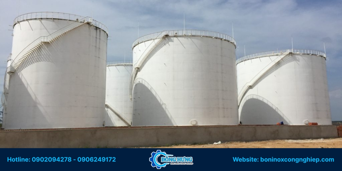 Bảng giá tham khảo dịch vụ lắp đặt bồn chứa hóa chất TP.HCM tại Đông Hưng