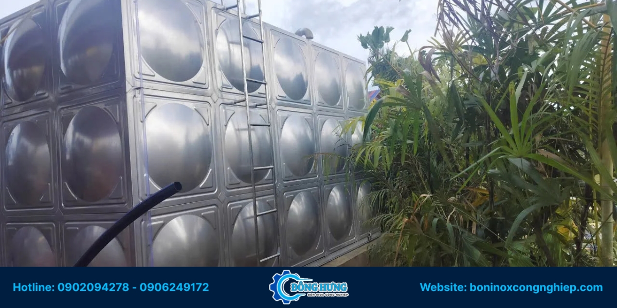 Lợi ích khi gia công bồn inox chứa nước tại Tây Ninh
