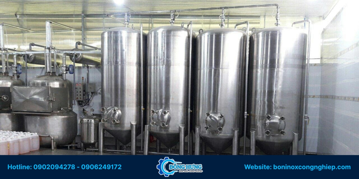 Lợi ích khi lắp đặt bồn inox thực phẩm tại Đồng Nai