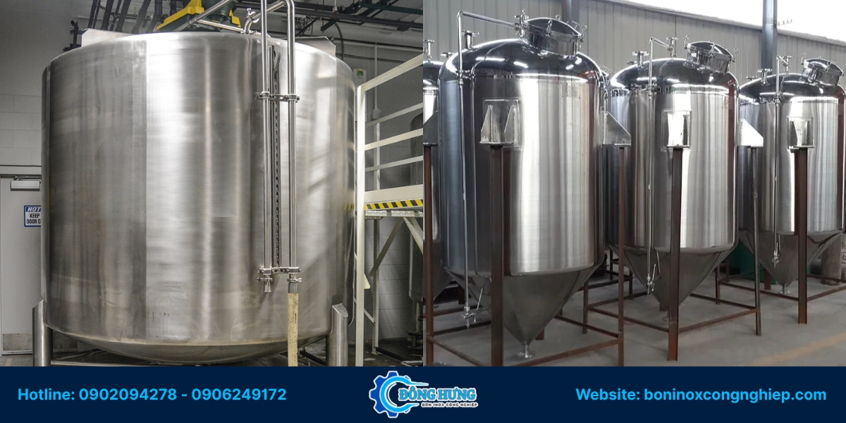 Những lưu ý về gia công bồn inox thực phẩm tại Bình Thuận